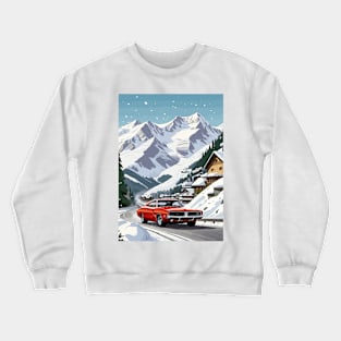 Classic American Charger Muscle Car Crewneck Sweatshirt